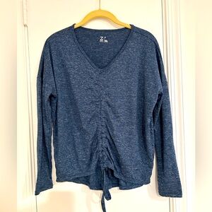 Z by Zella Long Sleeved Blue Athletic Top -sz S